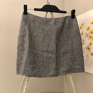 Reformation mini skirt